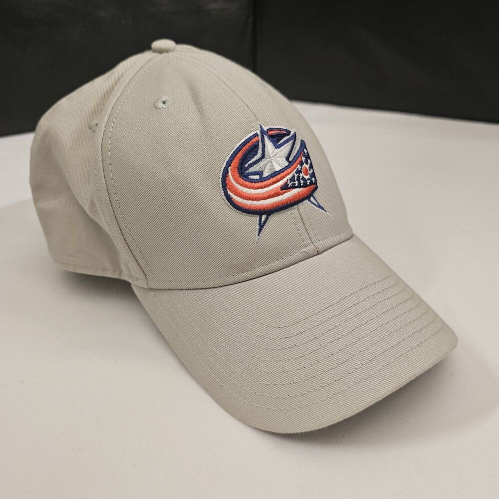 Columbus Blue Jackets Adidas Hat NHlL Hockey Adjustable Hook And Loop Closure